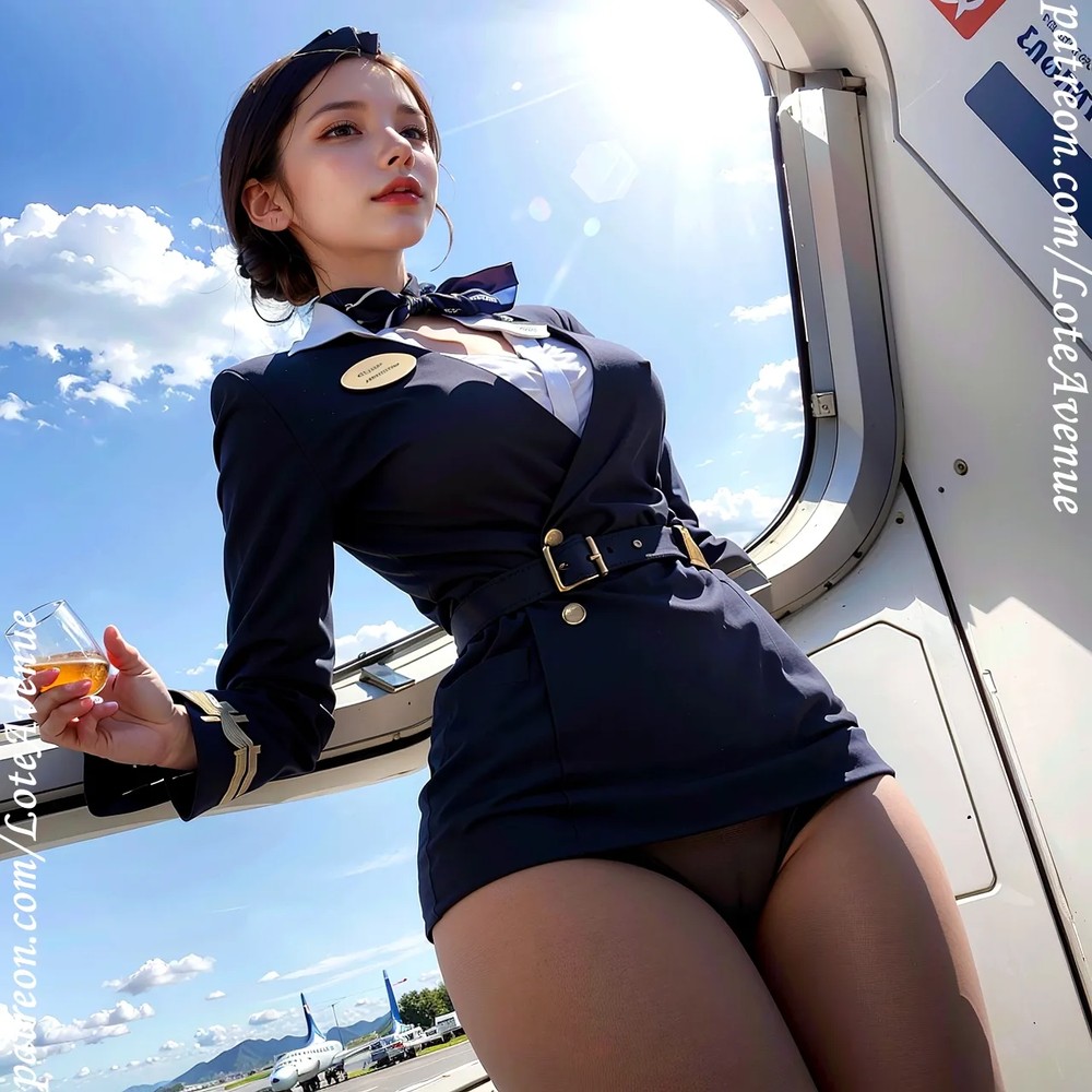★PATREON★ - Free. Welcome Air. Stewardess Ash