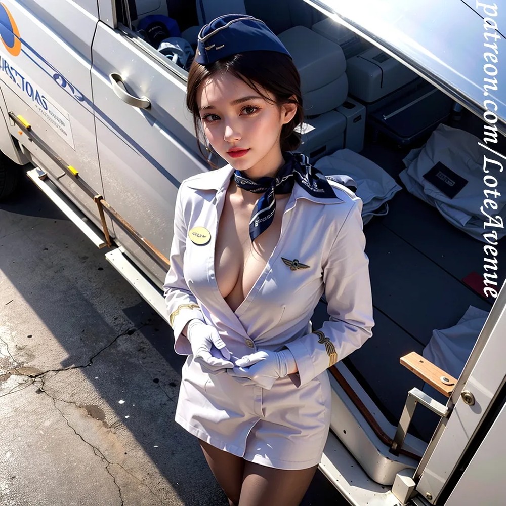 ★PATREON★ - Free. Welcome Air. Stewardess Ash