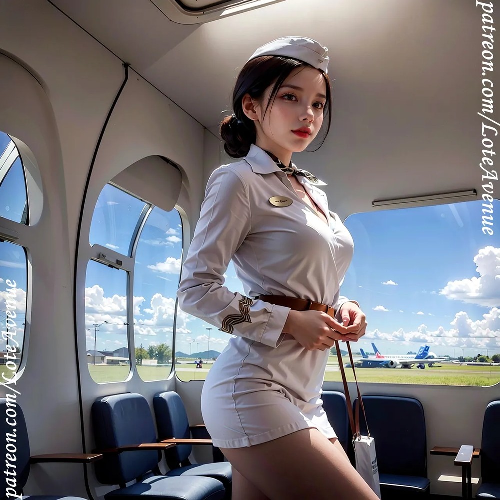 ★PATREON★ - Free. Welcome Air. Stewardess Ash