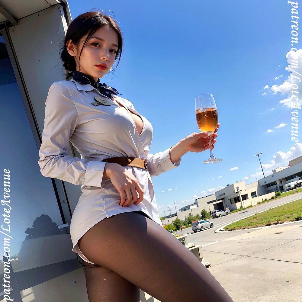 ★PATREON★ - Free. Welcome Air. Stewardess Ash