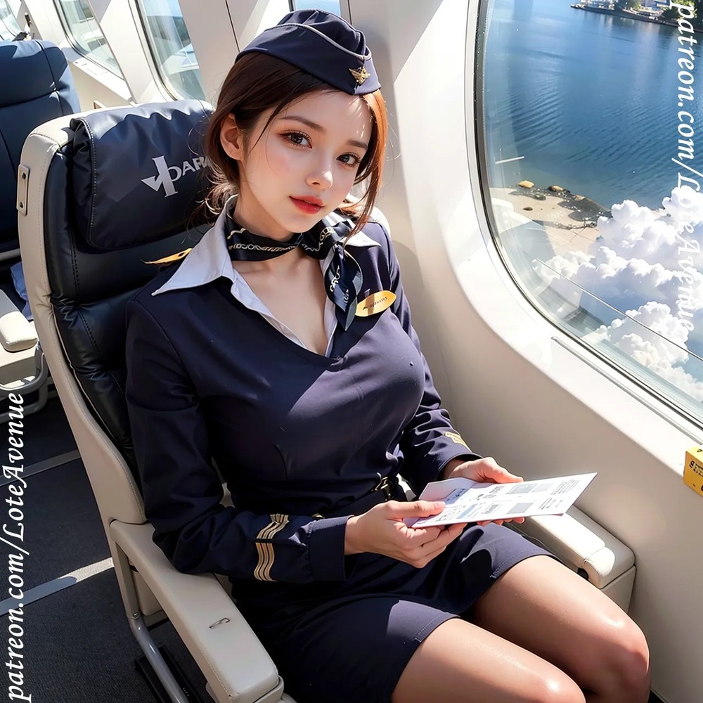 ★PATREON★ - Free. Welcome Air. Stewardess Ash
