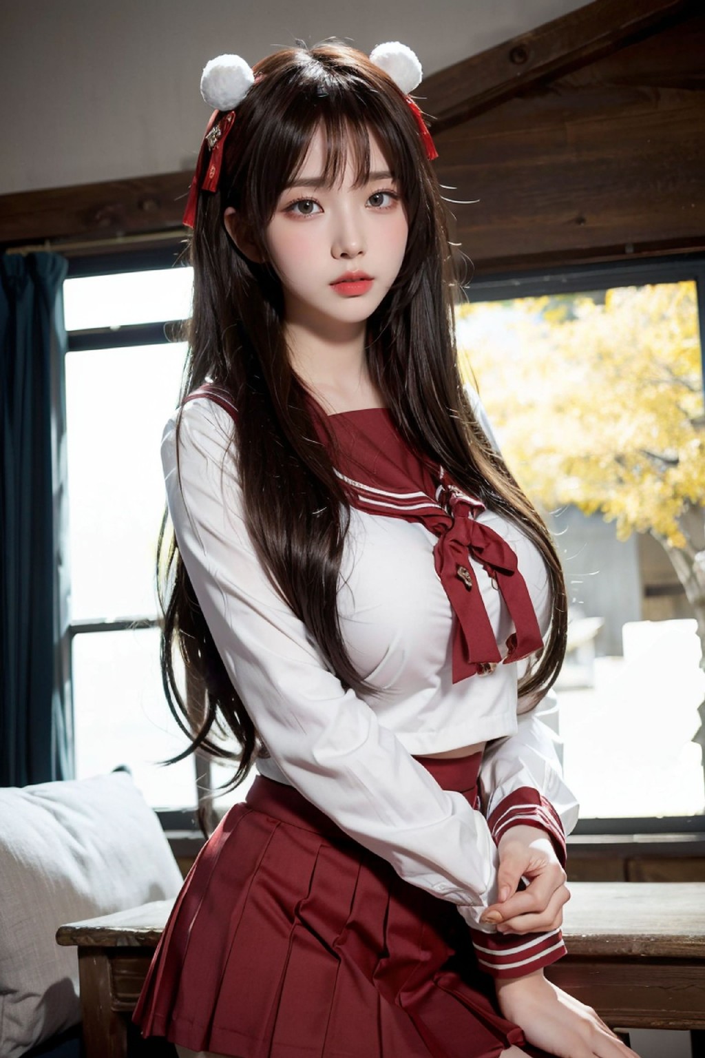 Oriental Red Seifuku_93