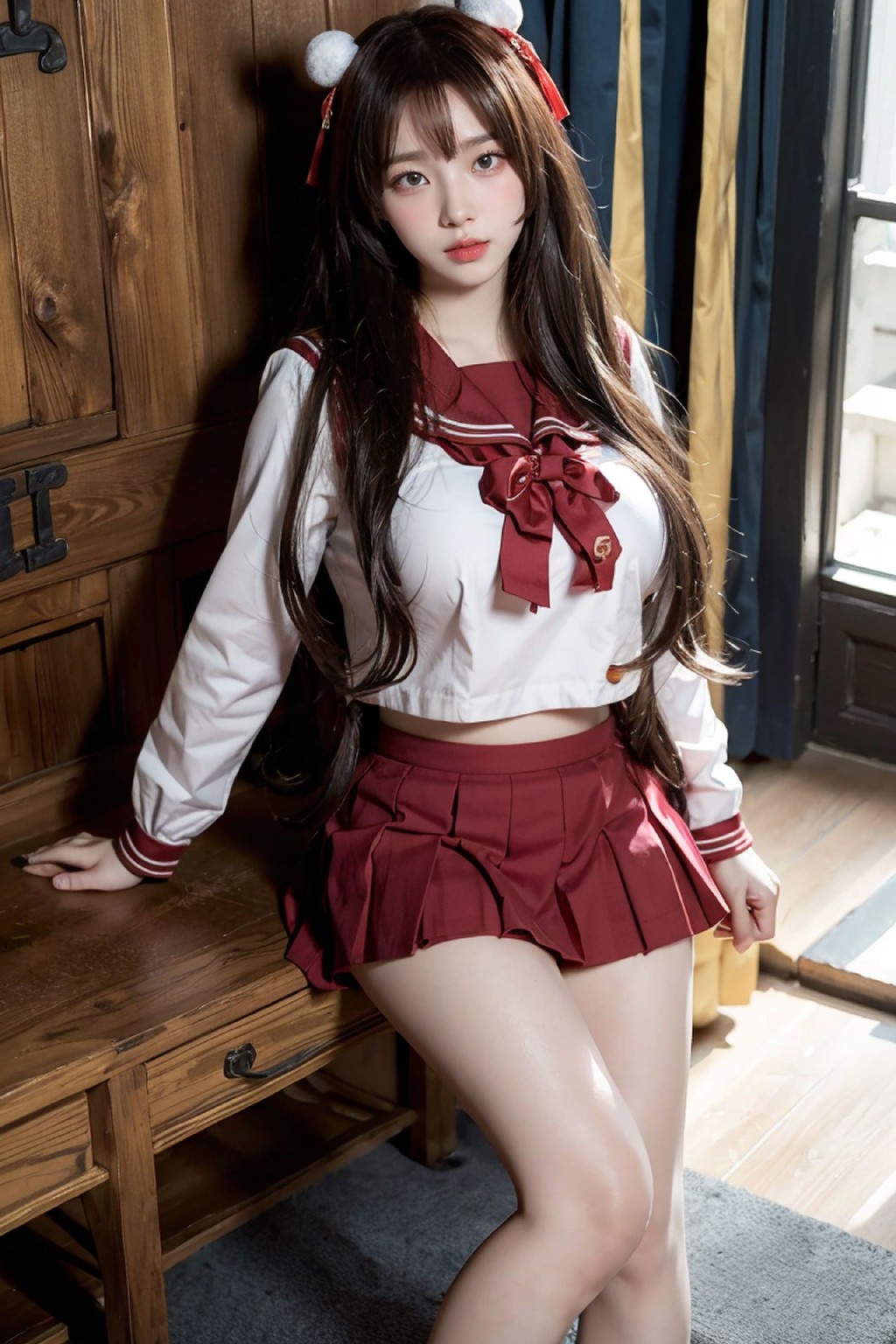 Oriental Red Seifuku_93