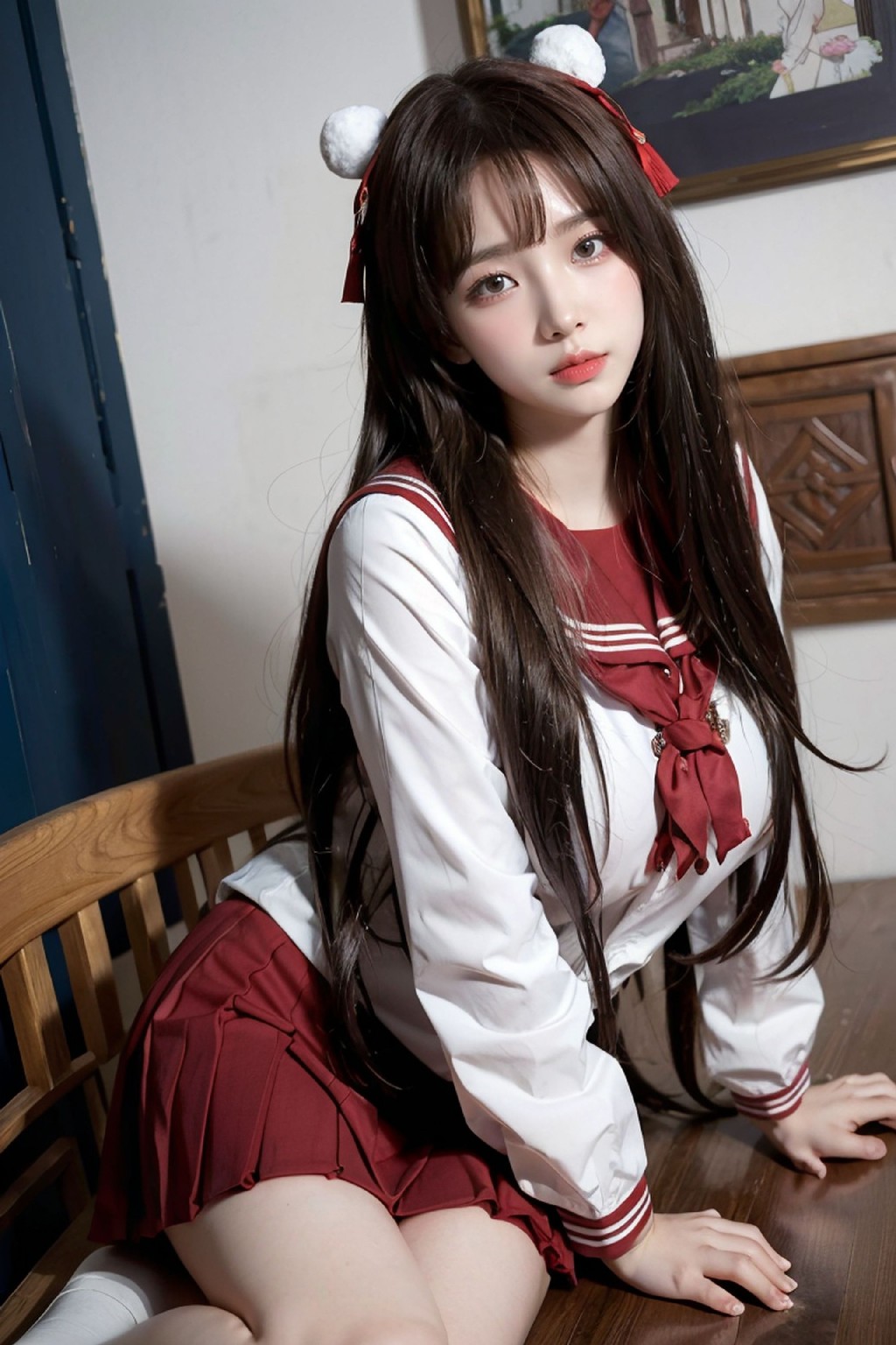 Oriental Red Seifuku_93