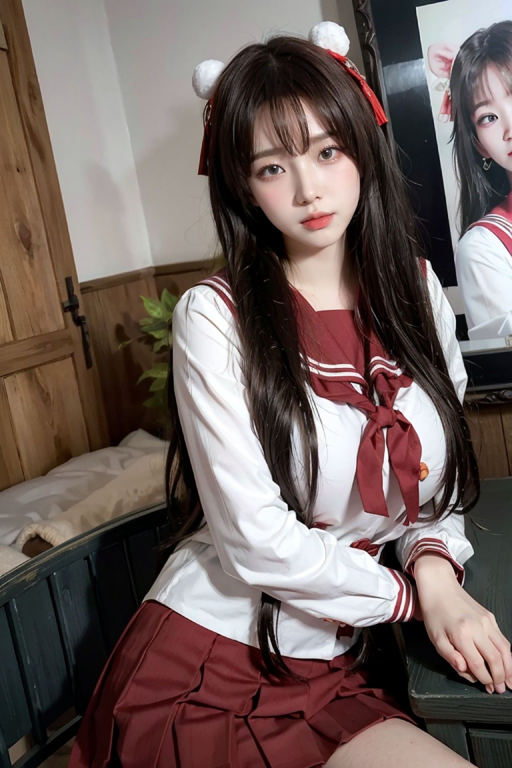 Oriental Red Seifuku_93
