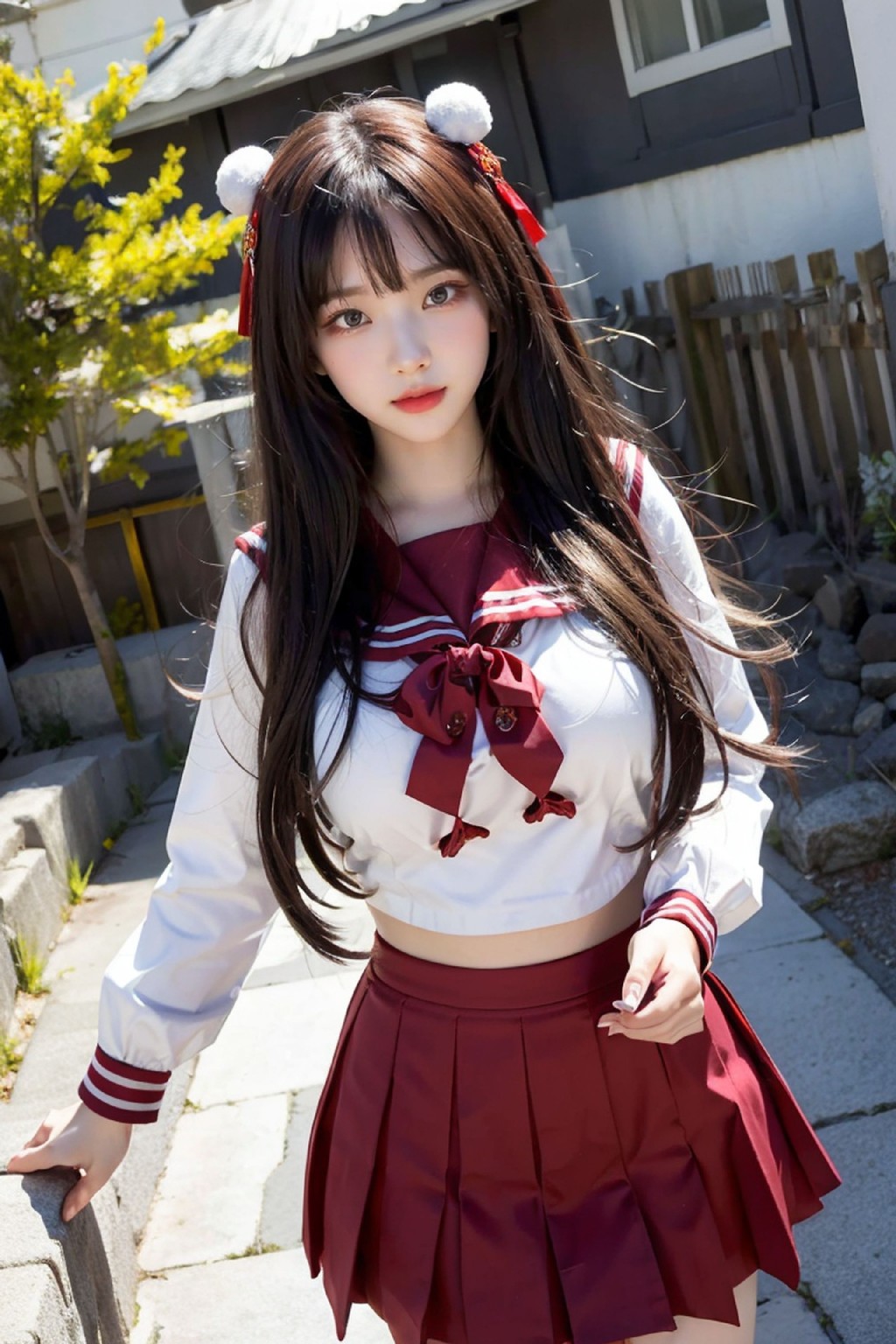 Oriental Red Seifuku_93