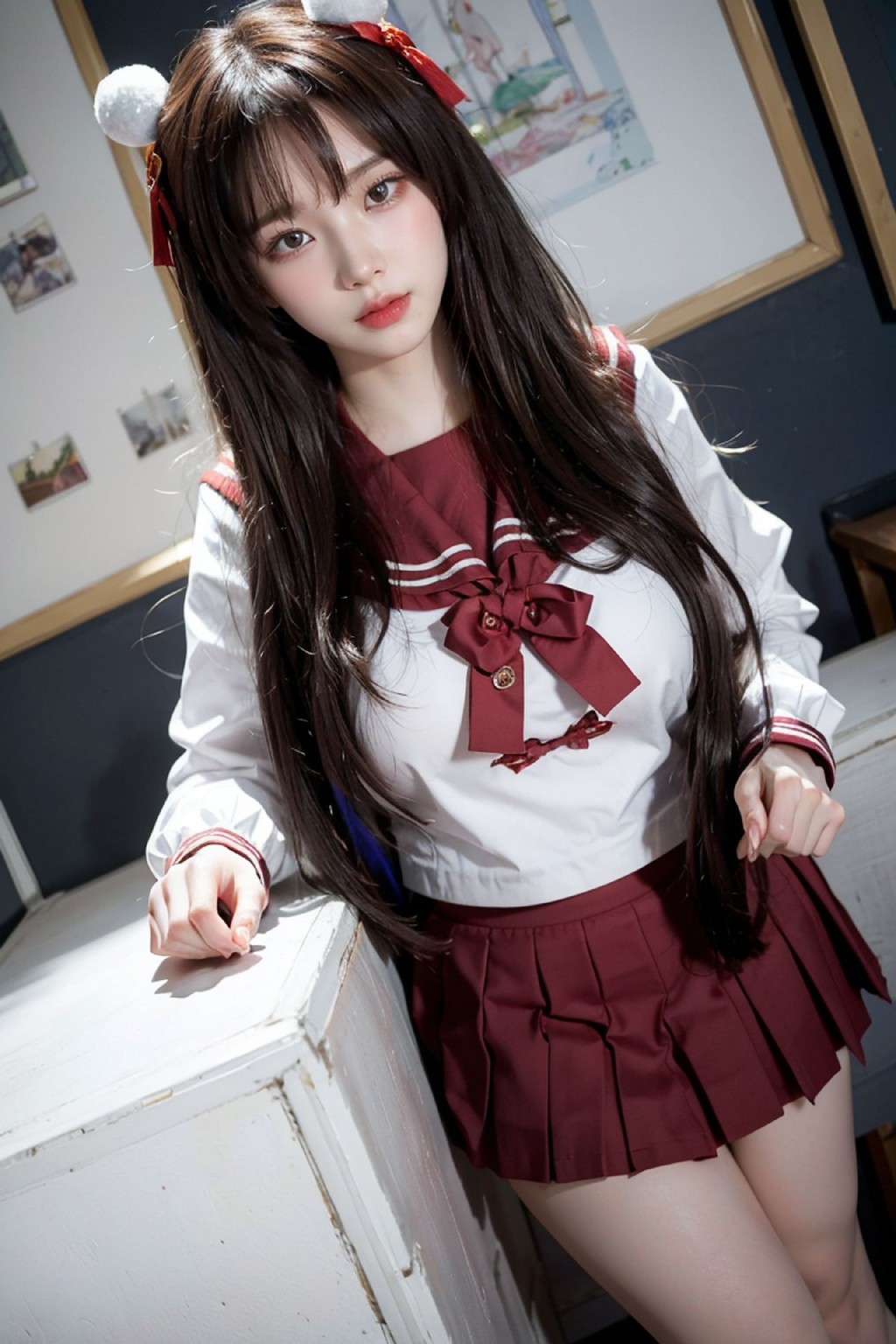 Oriental Red Seifuku_93