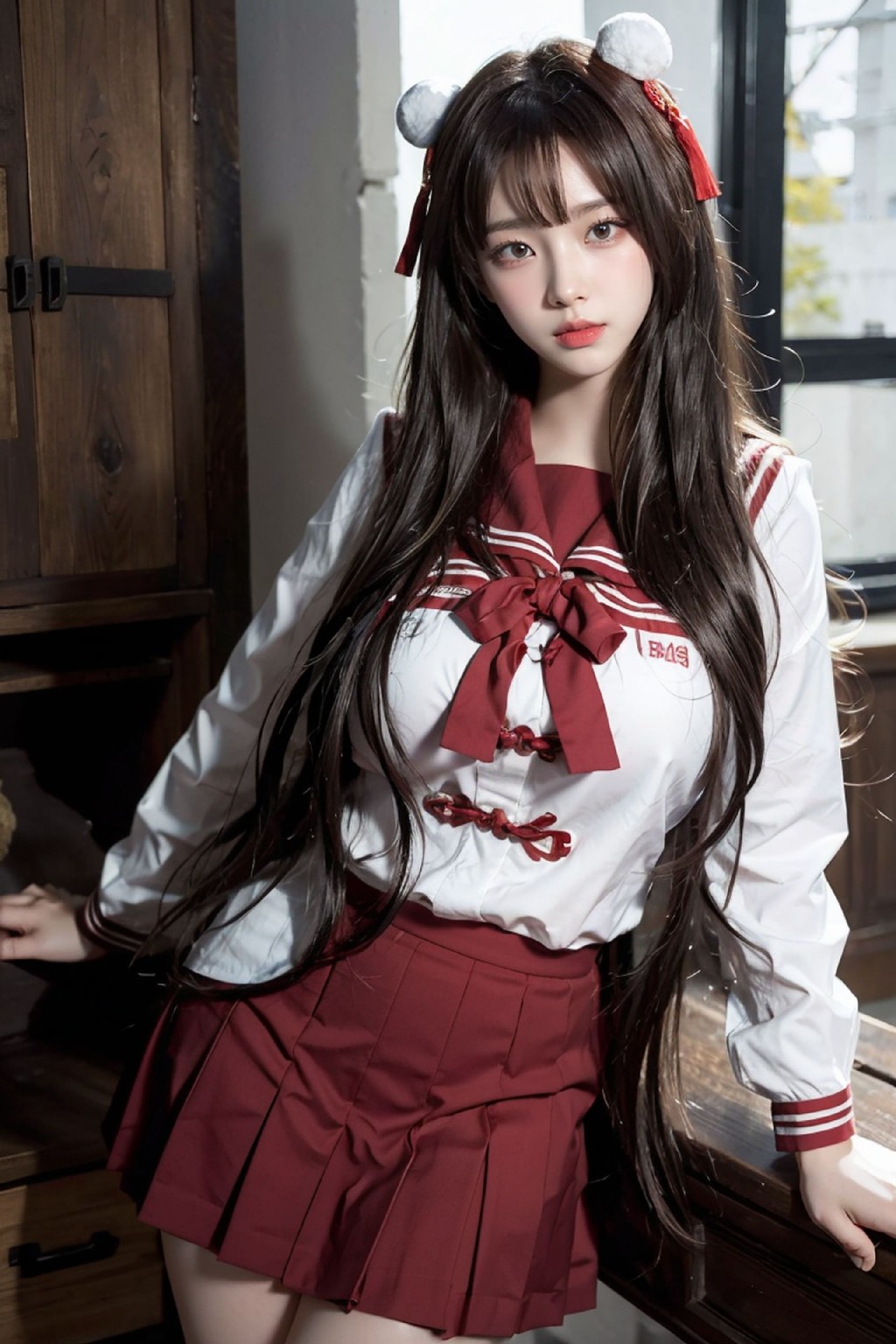 Oriental Red Seifuku_93
