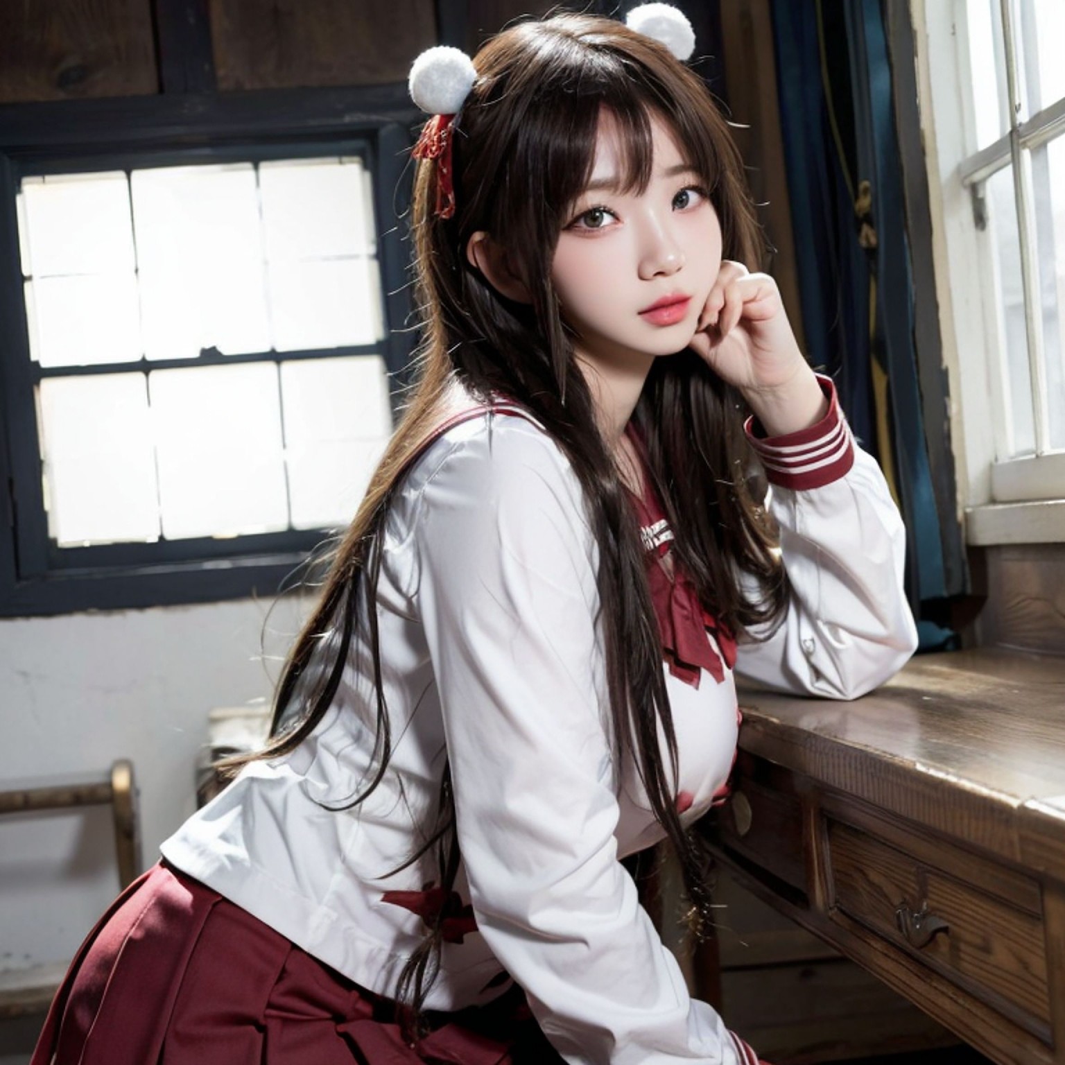 Oriental Red Seifuku_93