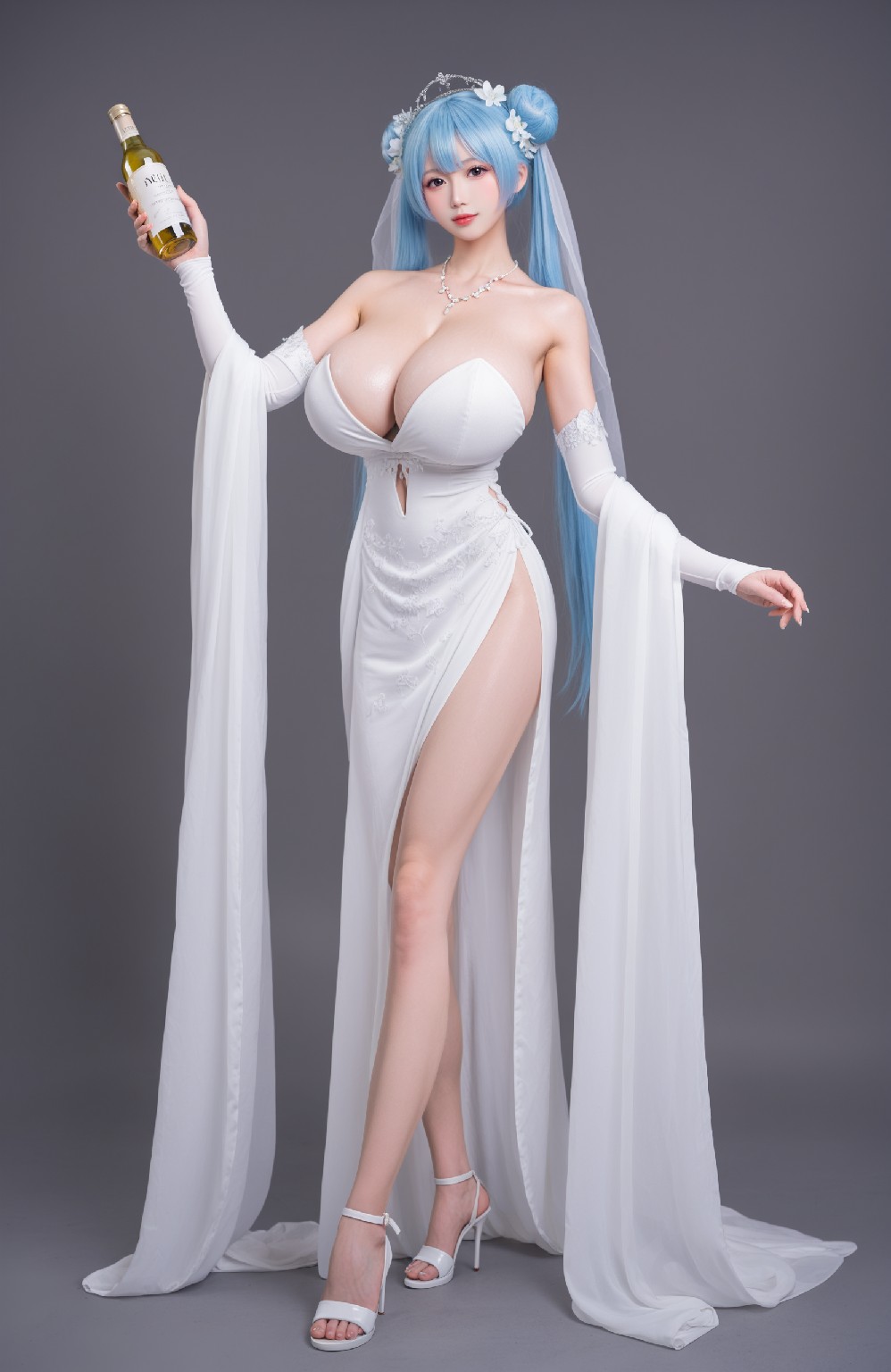 miku &amp; wedding dress
