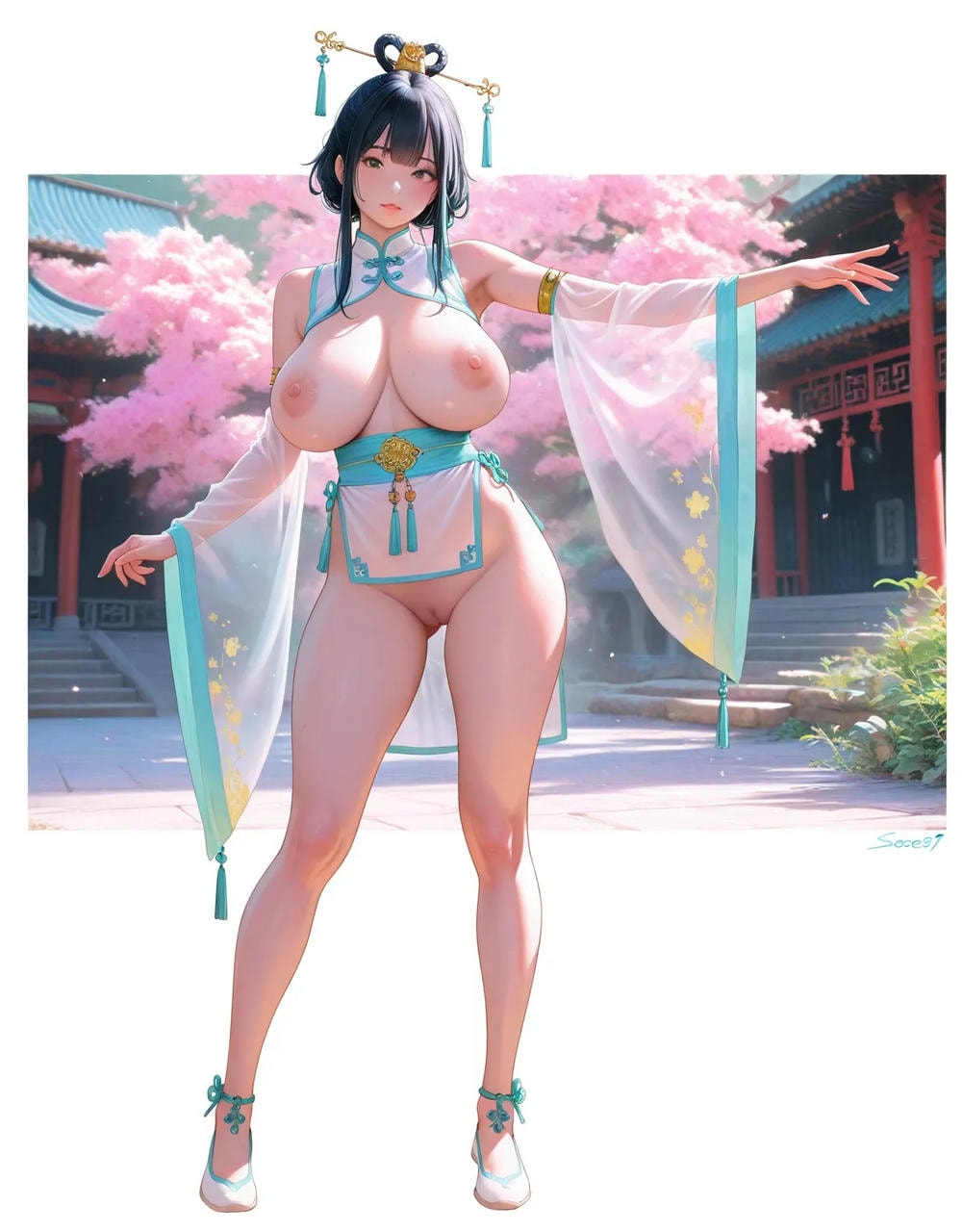 人像系列：中式古風仙俠少女 5