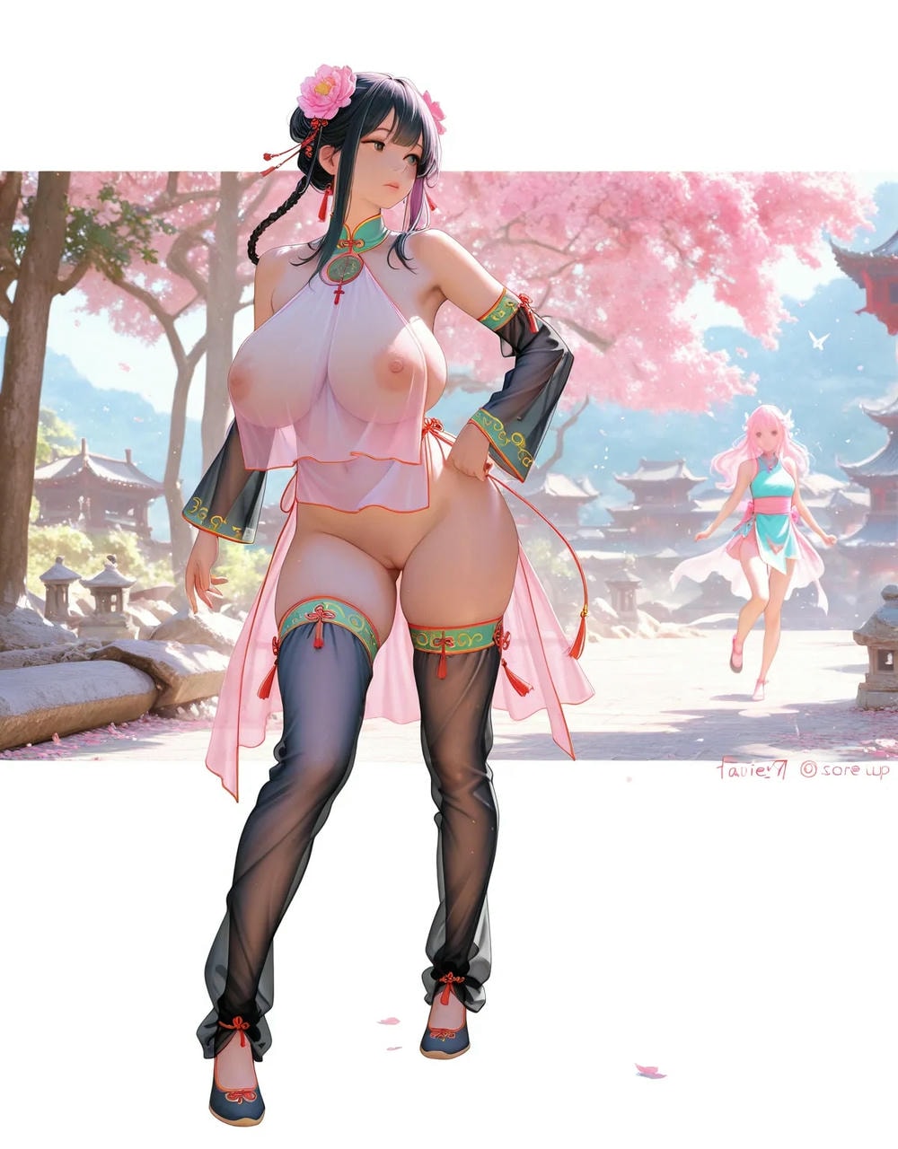 人像系列：中式古風仙俠少女 5