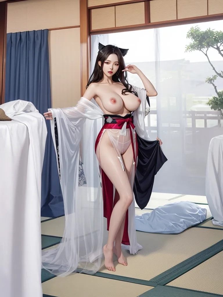 人像系列：日系和式風格 4