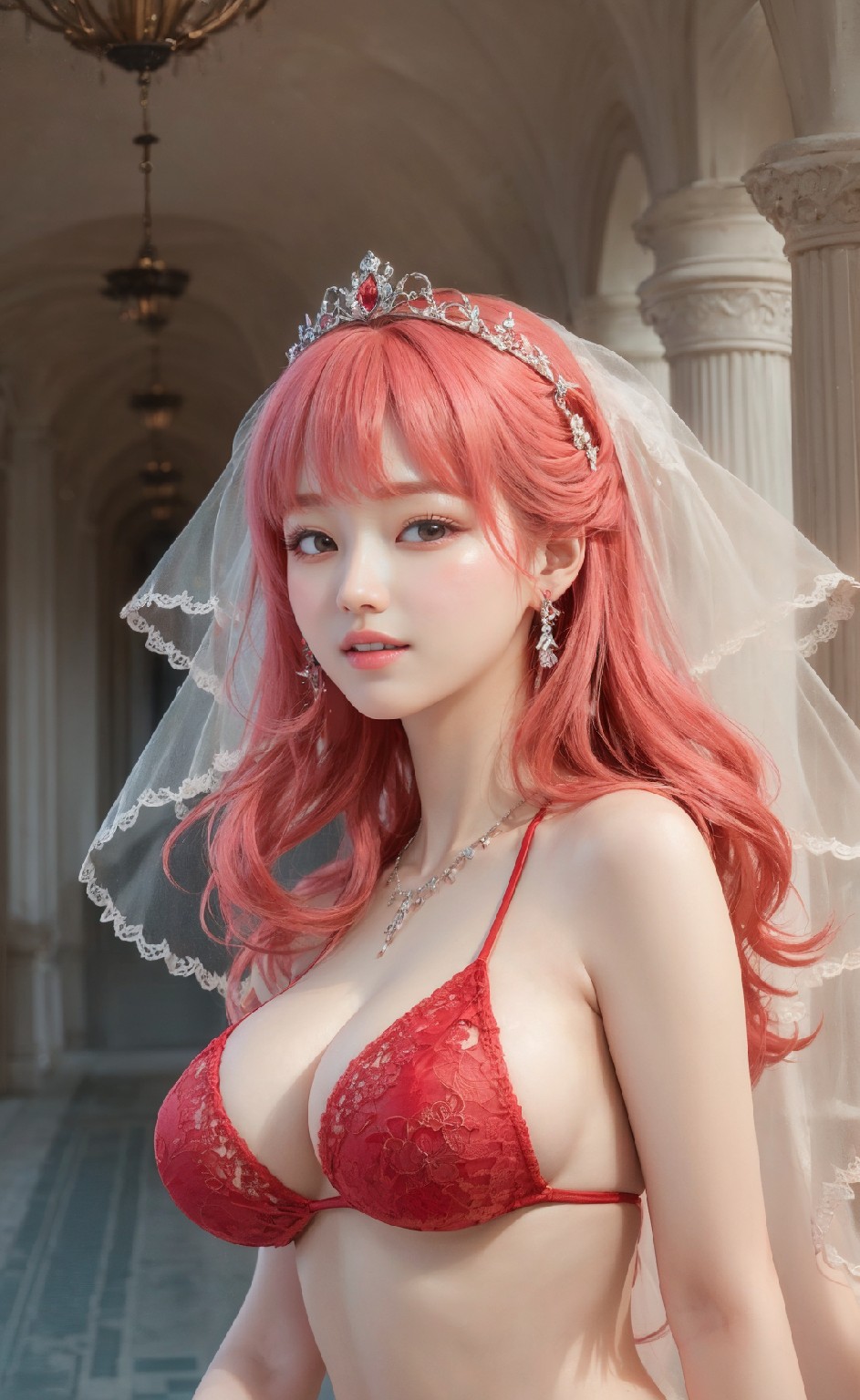 大紅內衣