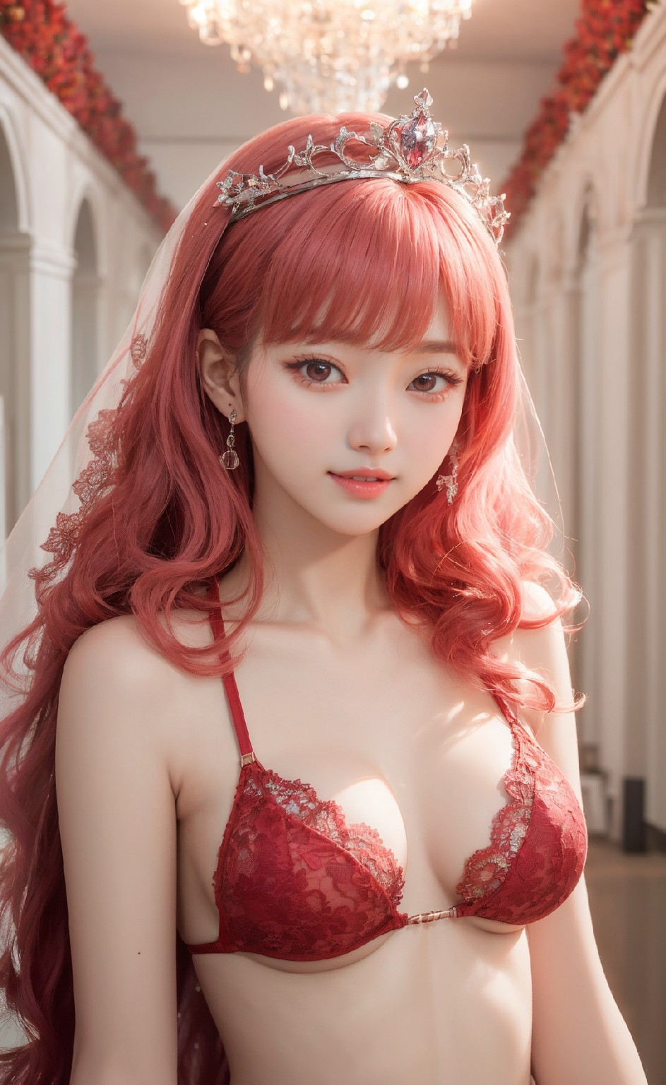 大紅內衣