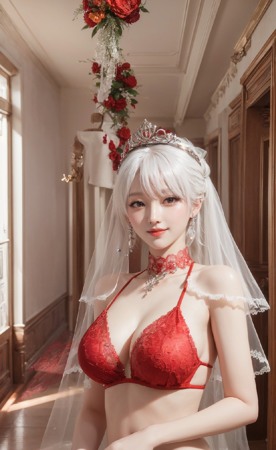 大紅內衣