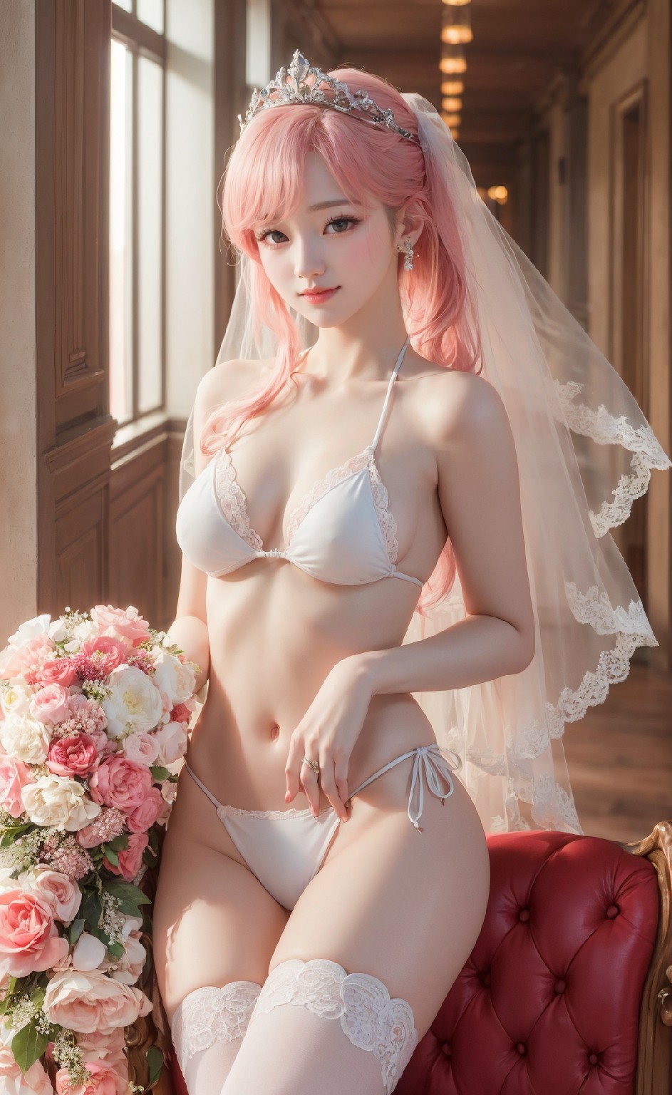 大紅內衣