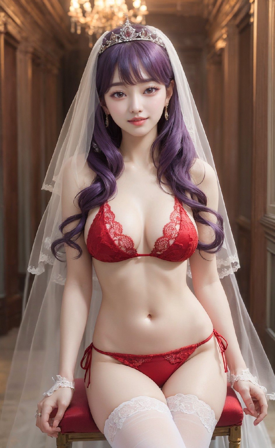大紅內衣