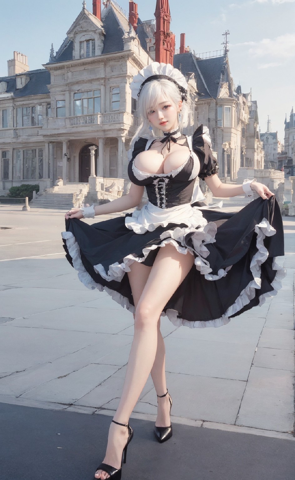 偷懶女僕