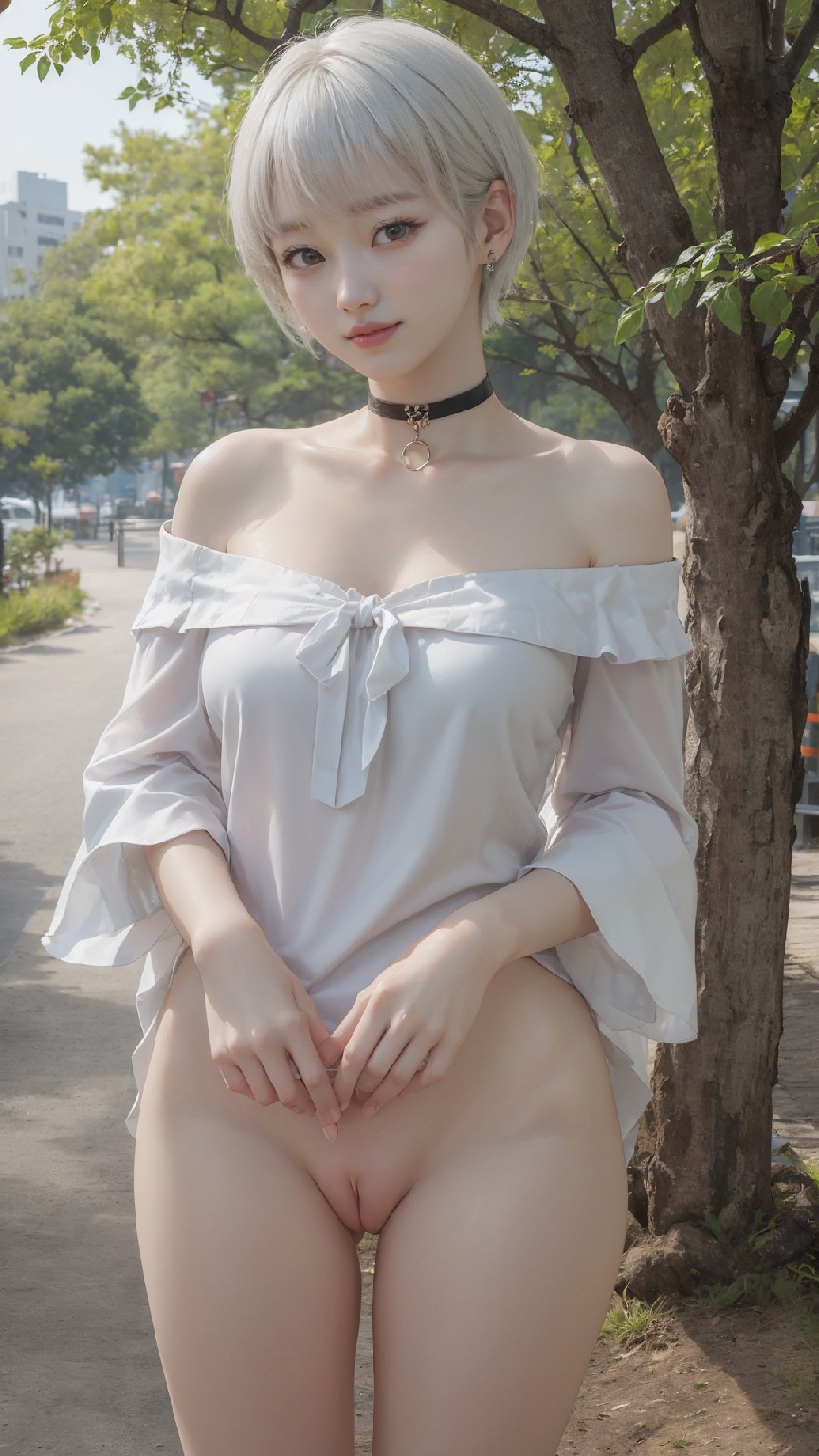 純白
