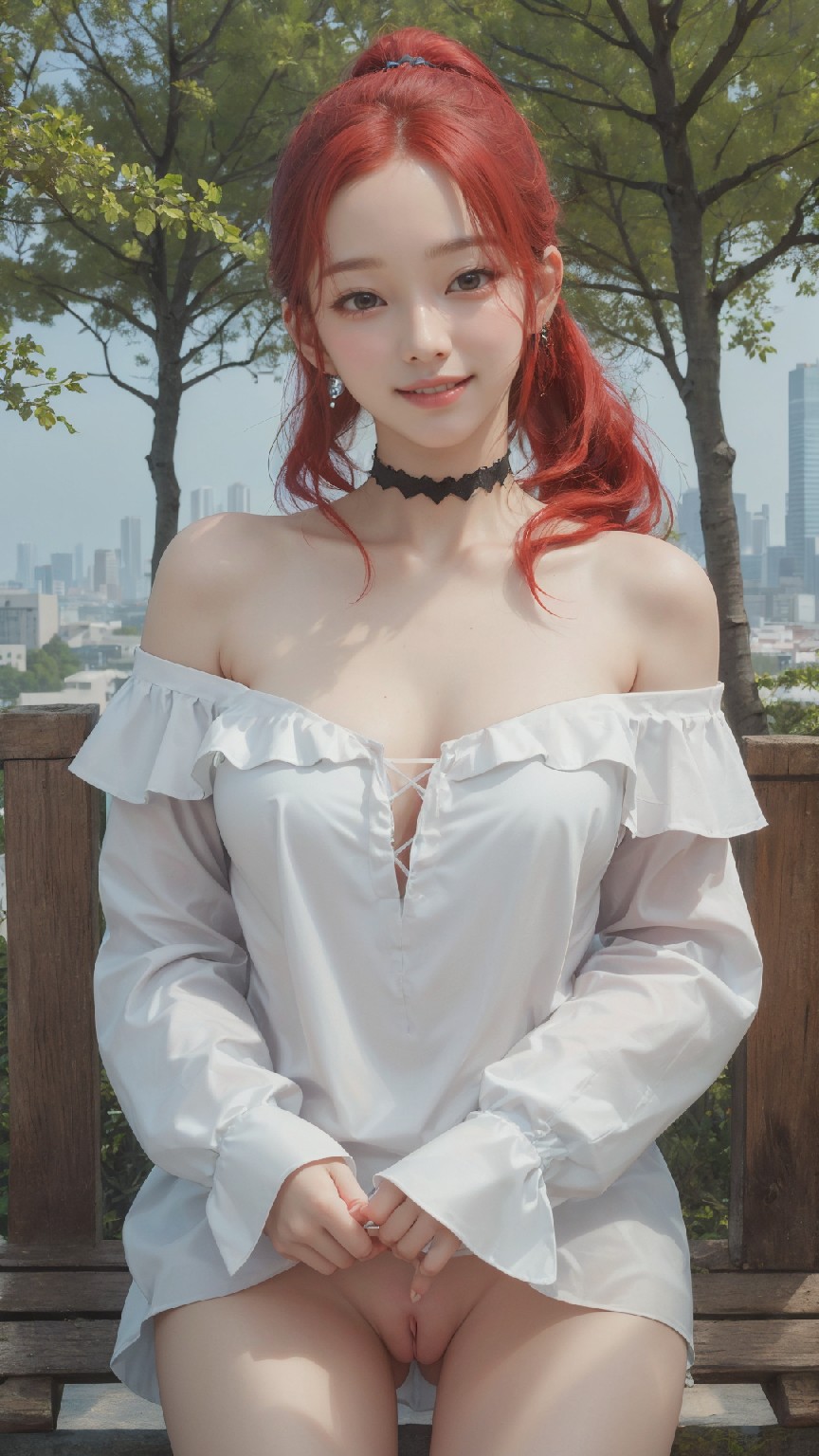 純白