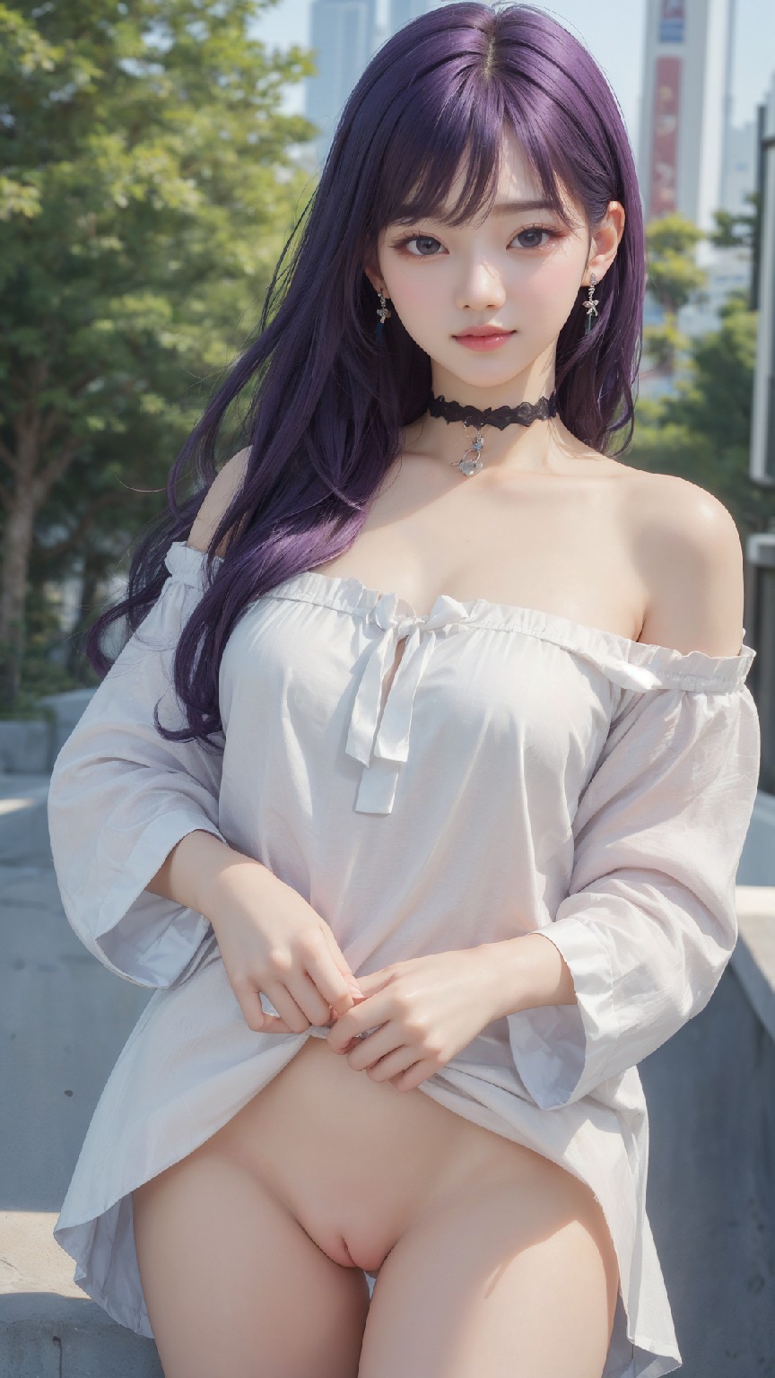 純白
