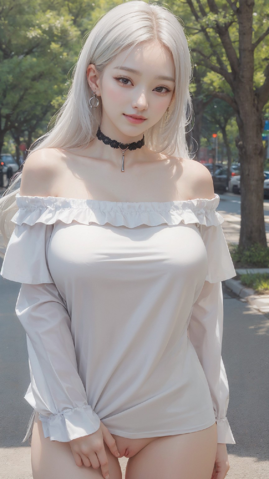 純白
