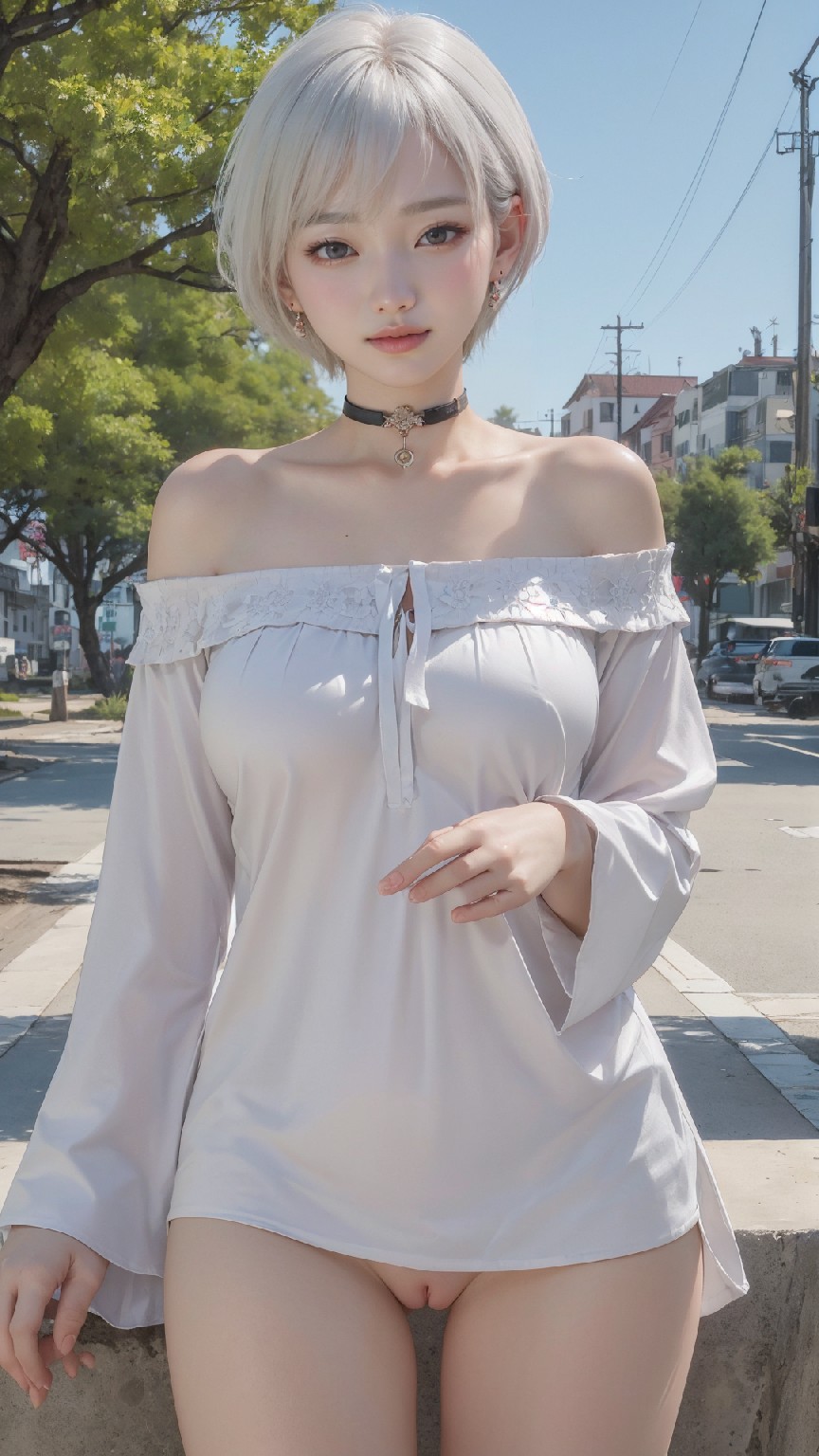 純白
