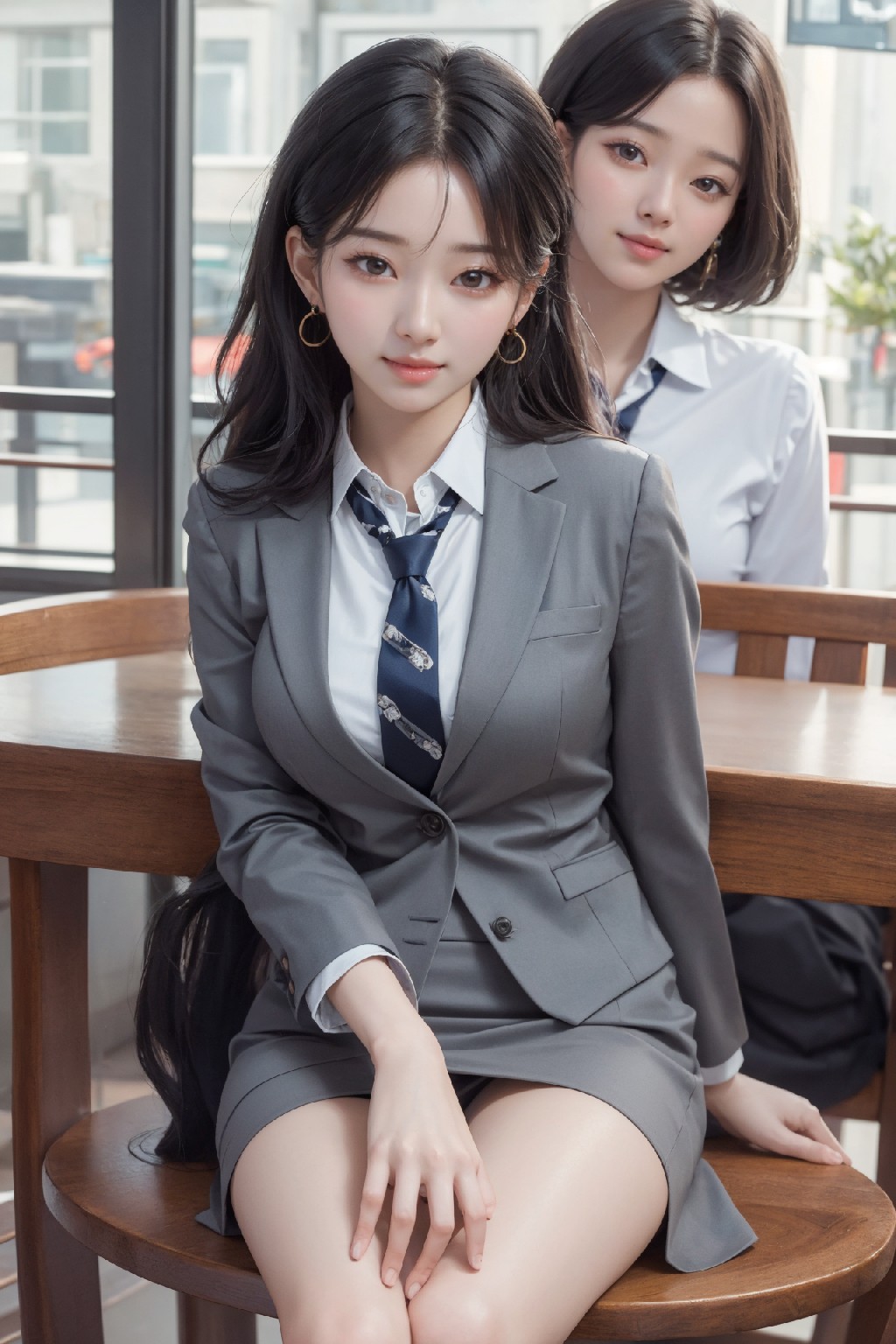 女銷售員