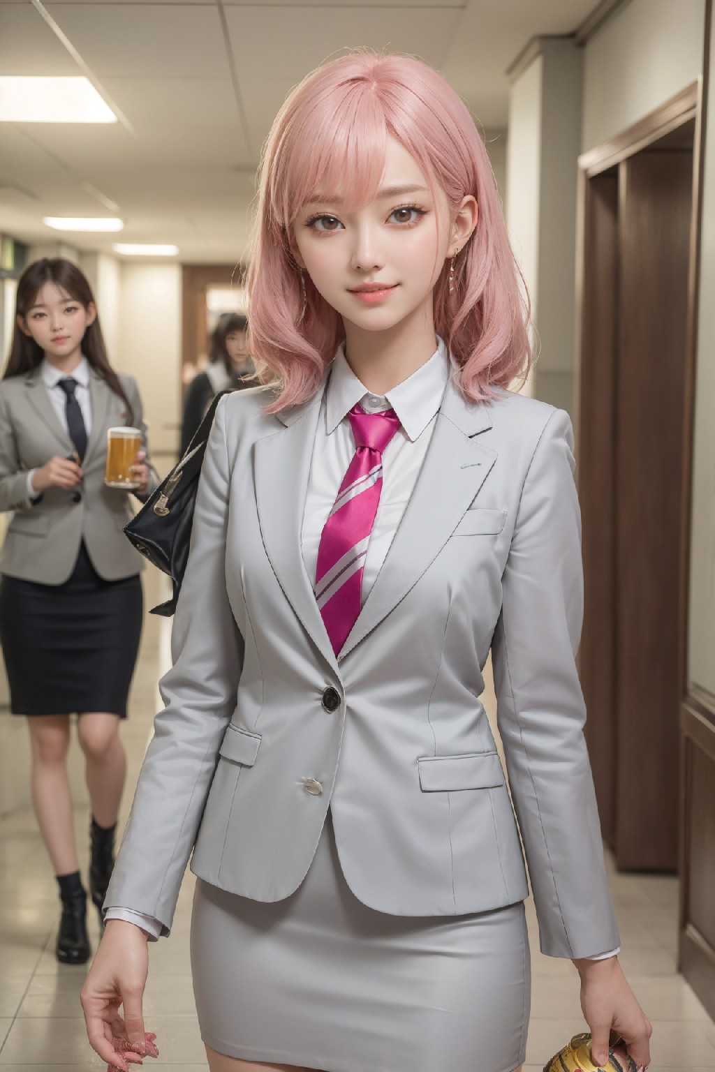 女銷售員