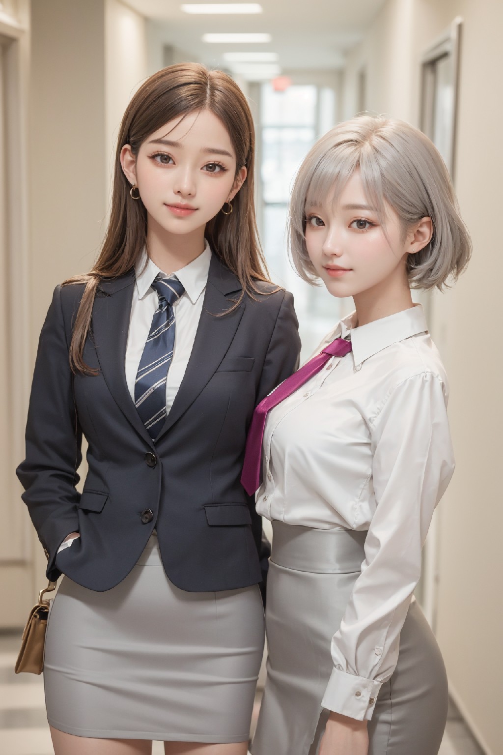 女銷售員