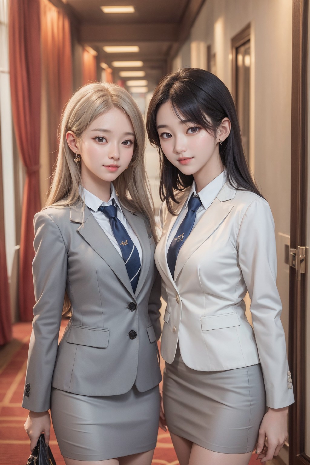 女銷售員
