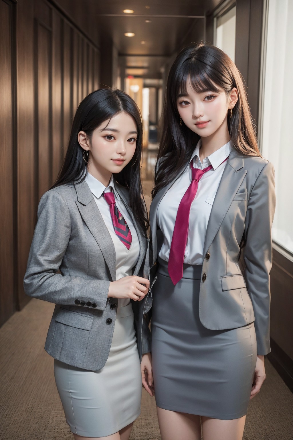 女銷售員
