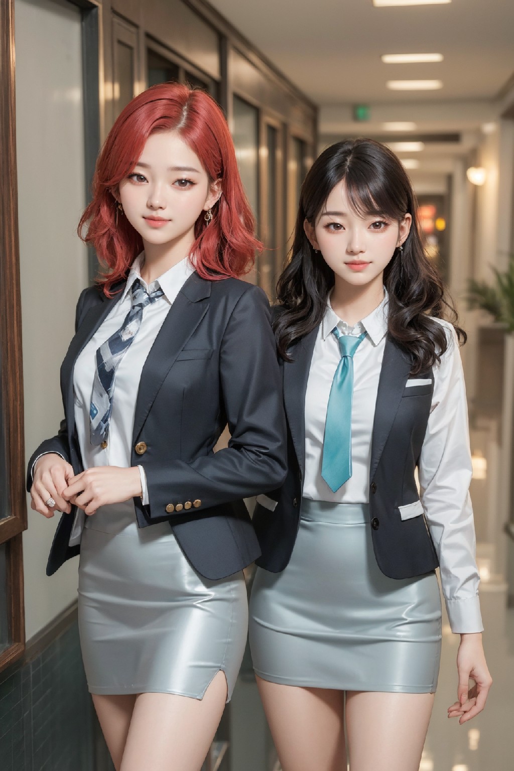 女銷售員