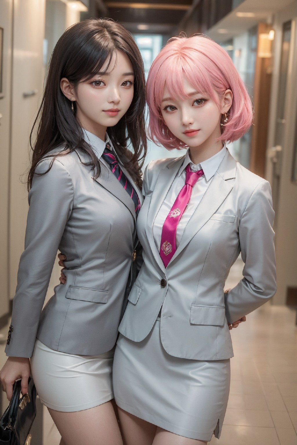 女銷售員