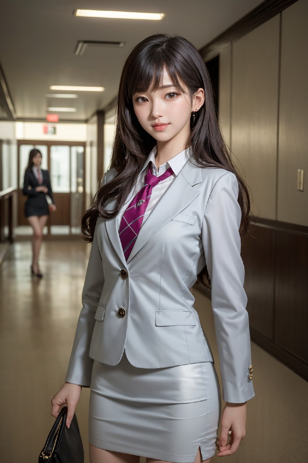 女銷售員