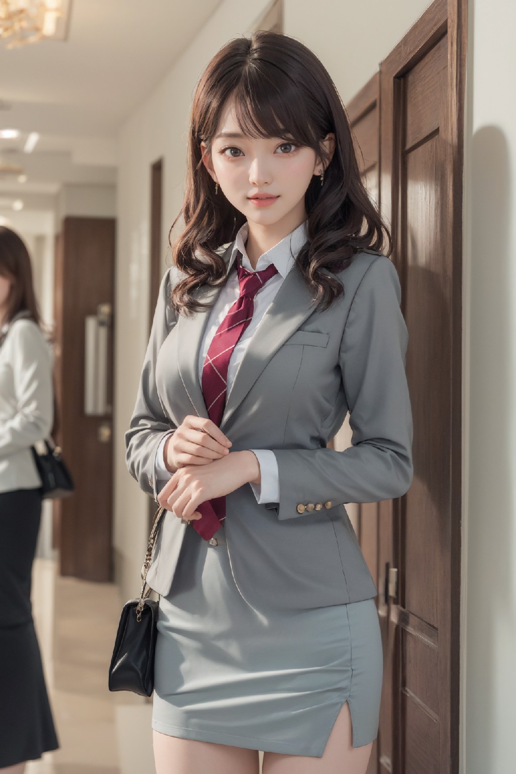 女銷售員