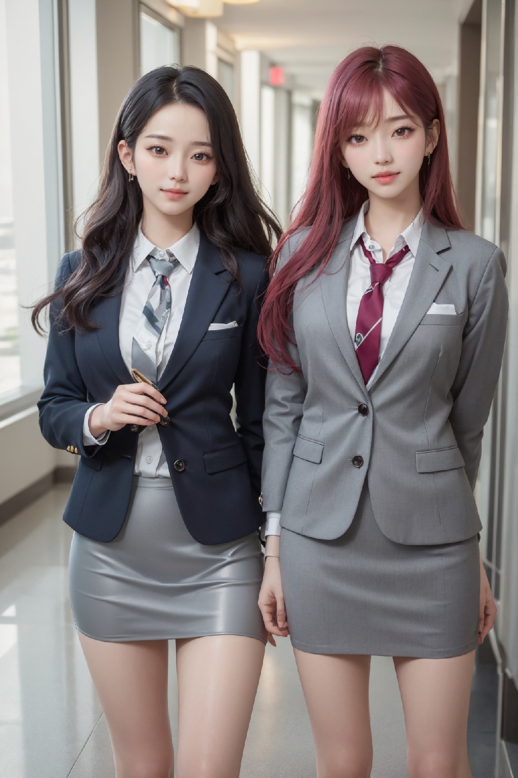女銷售員