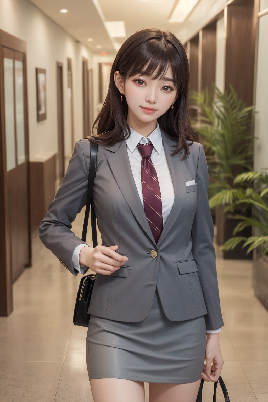 女銷售員