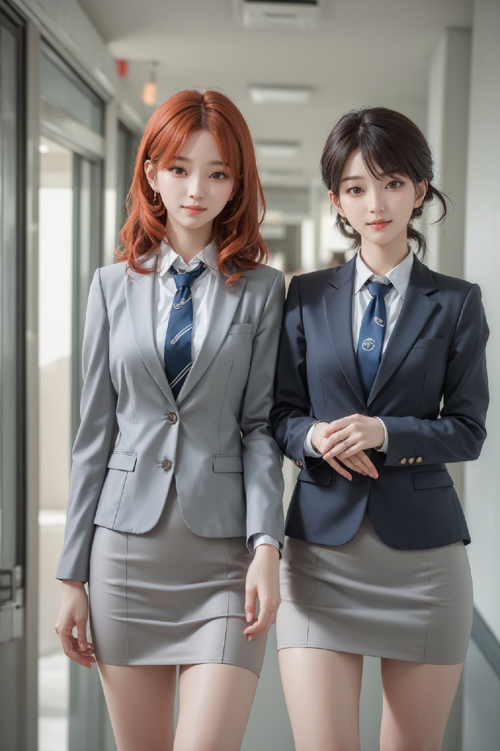 女銷售員