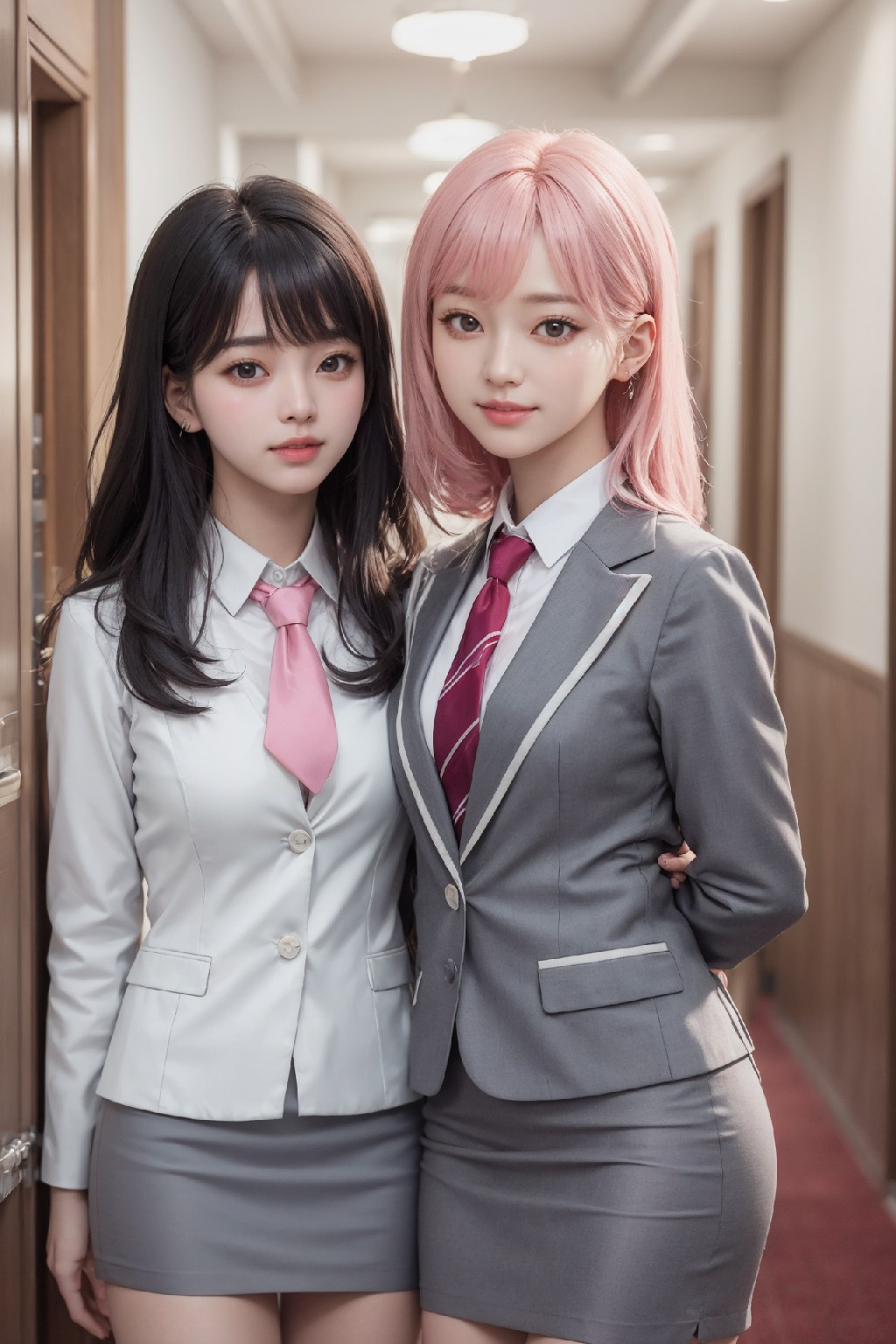 女銷售員