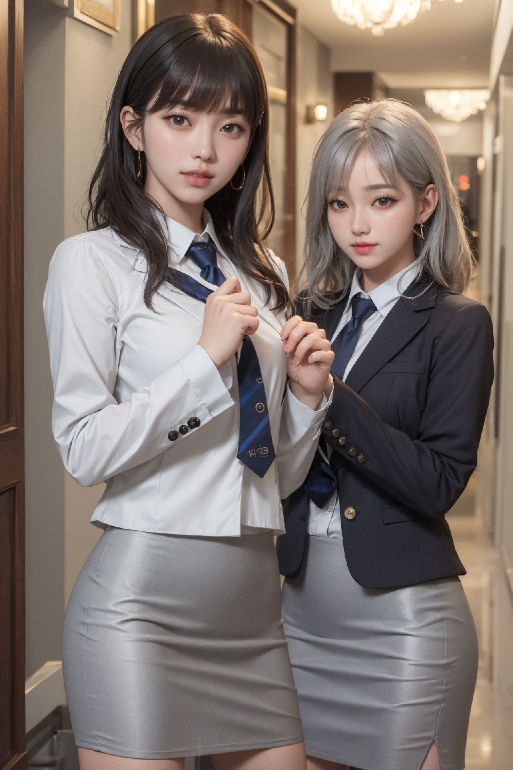 女銷售員
