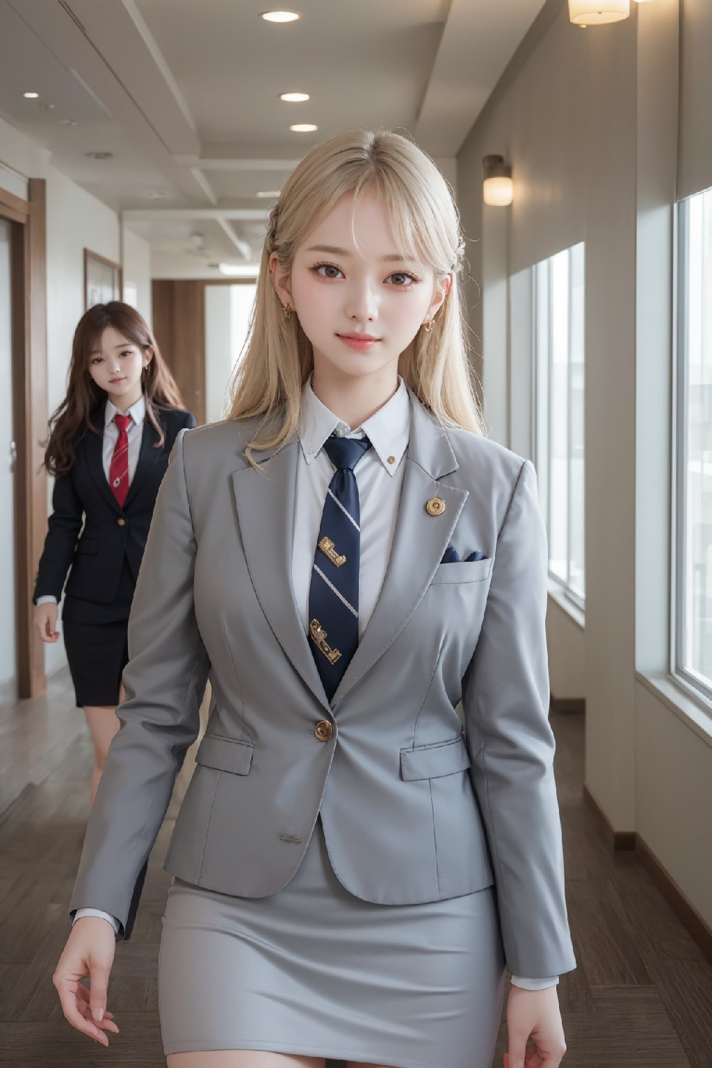 女銷售員