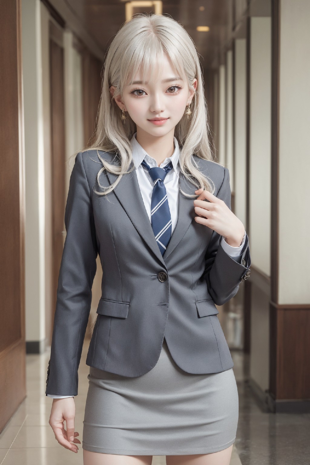 女銷售員
