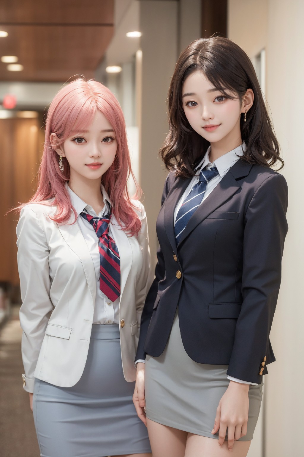 女銷售員