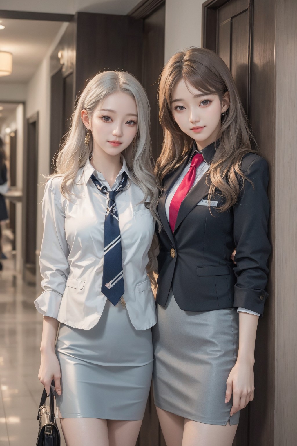 女銷售員