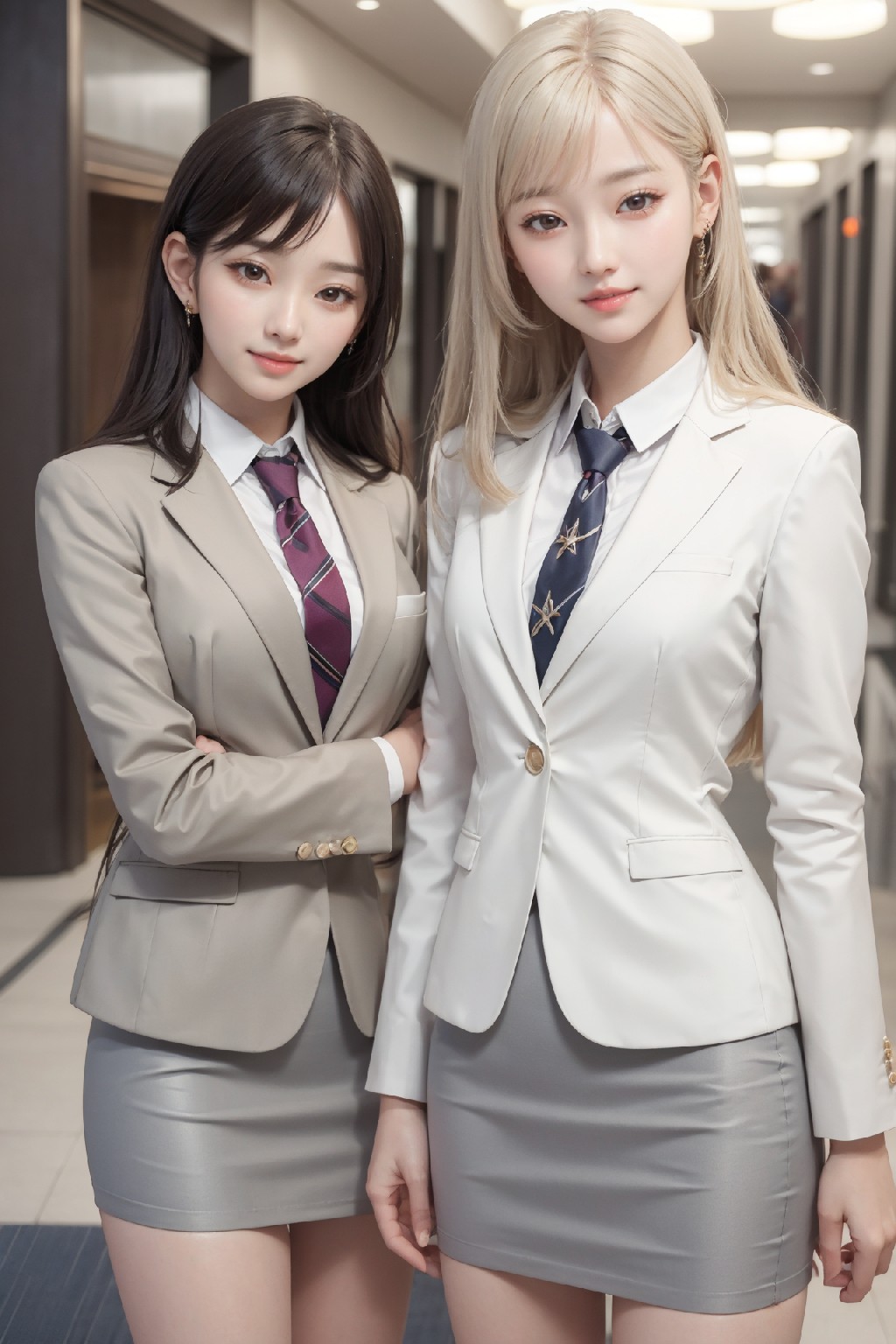 女銷售員