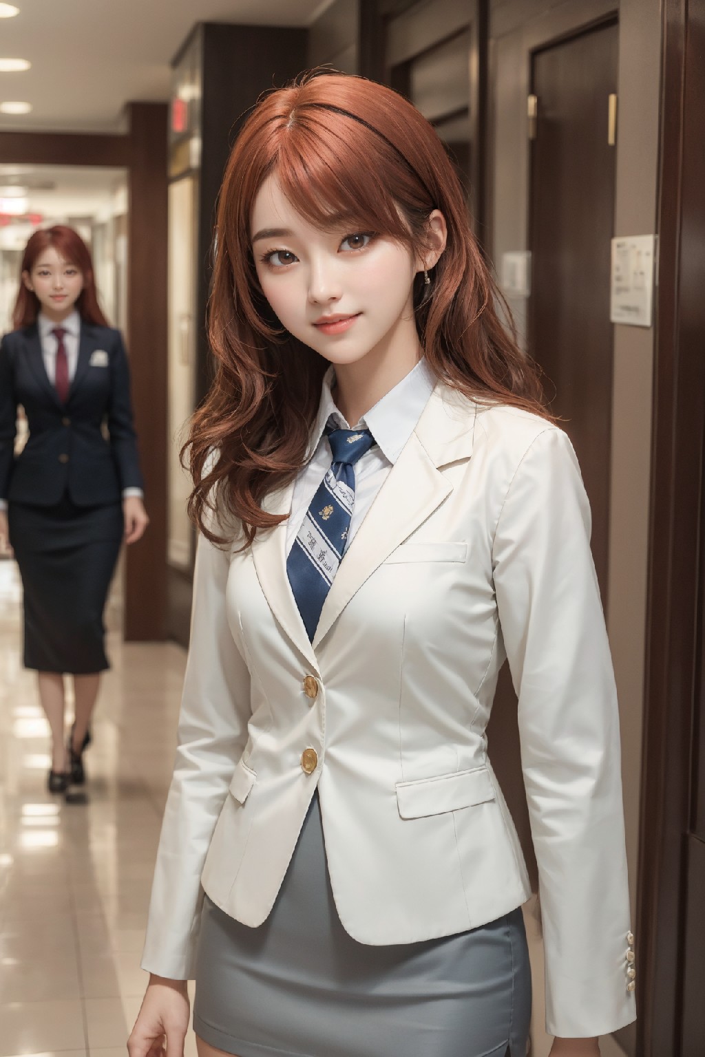 女銷售員