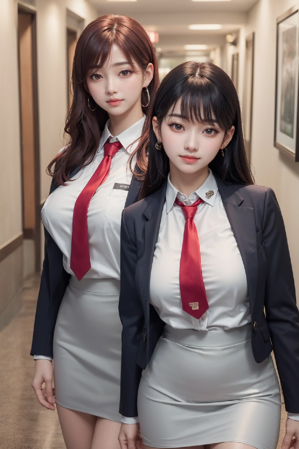 女銷售員