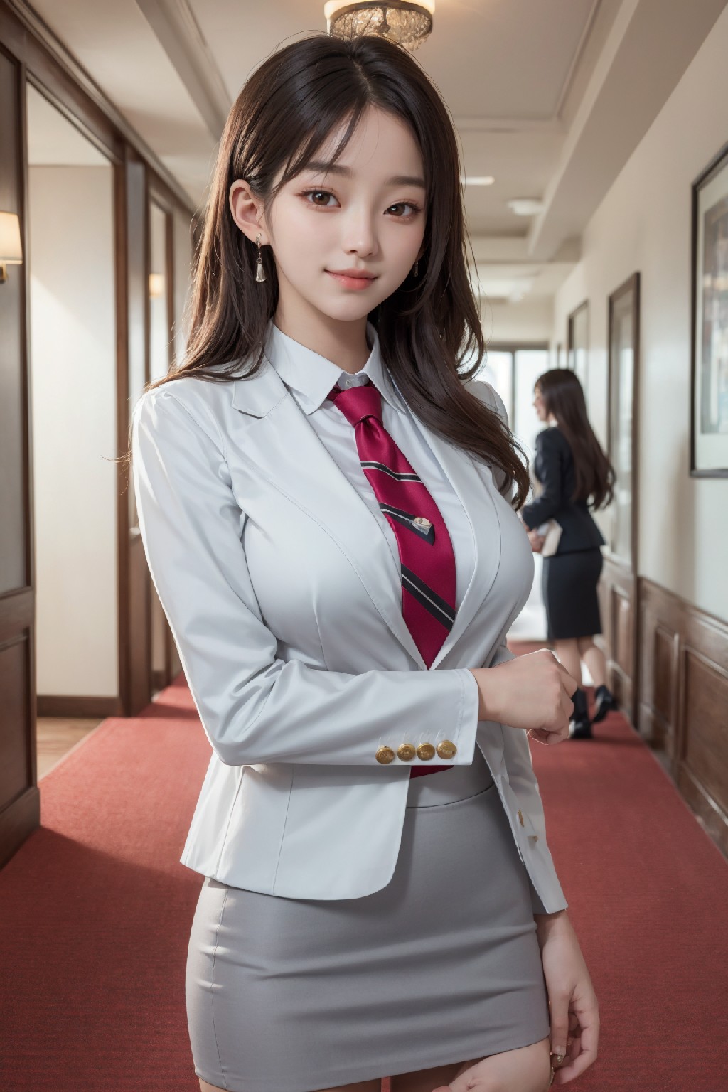 女銷售員